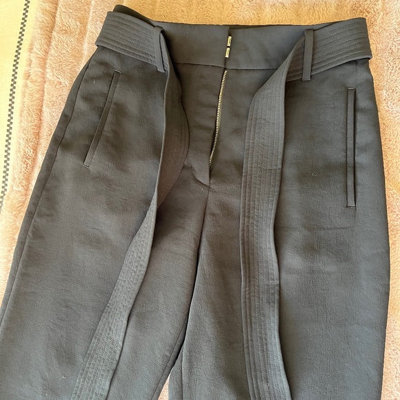 Wilfred Tie Front Pant Size 8 Black - Picture 3 of 5